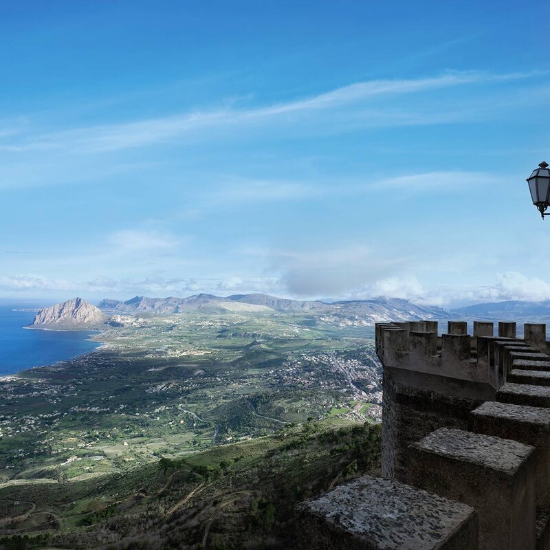 Panorama a Erice | © Archivio West of Sicily