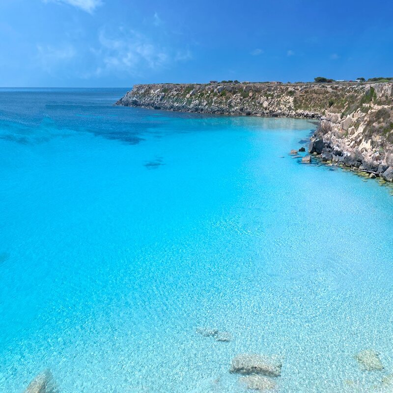 Cala Azzurra a Favignana | © Archivio West of Sicily