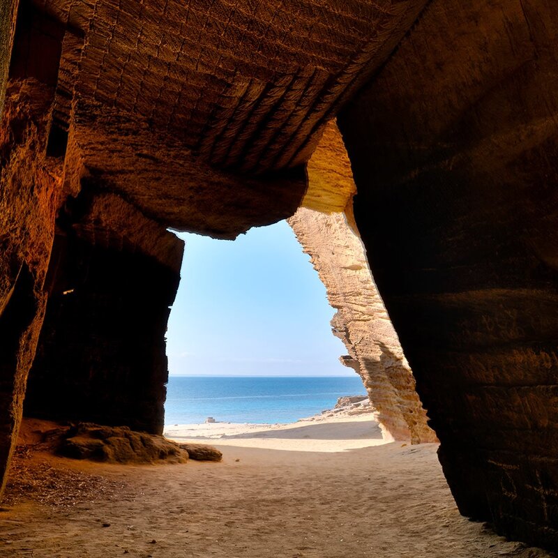 Cala Bue Marino a Favignana