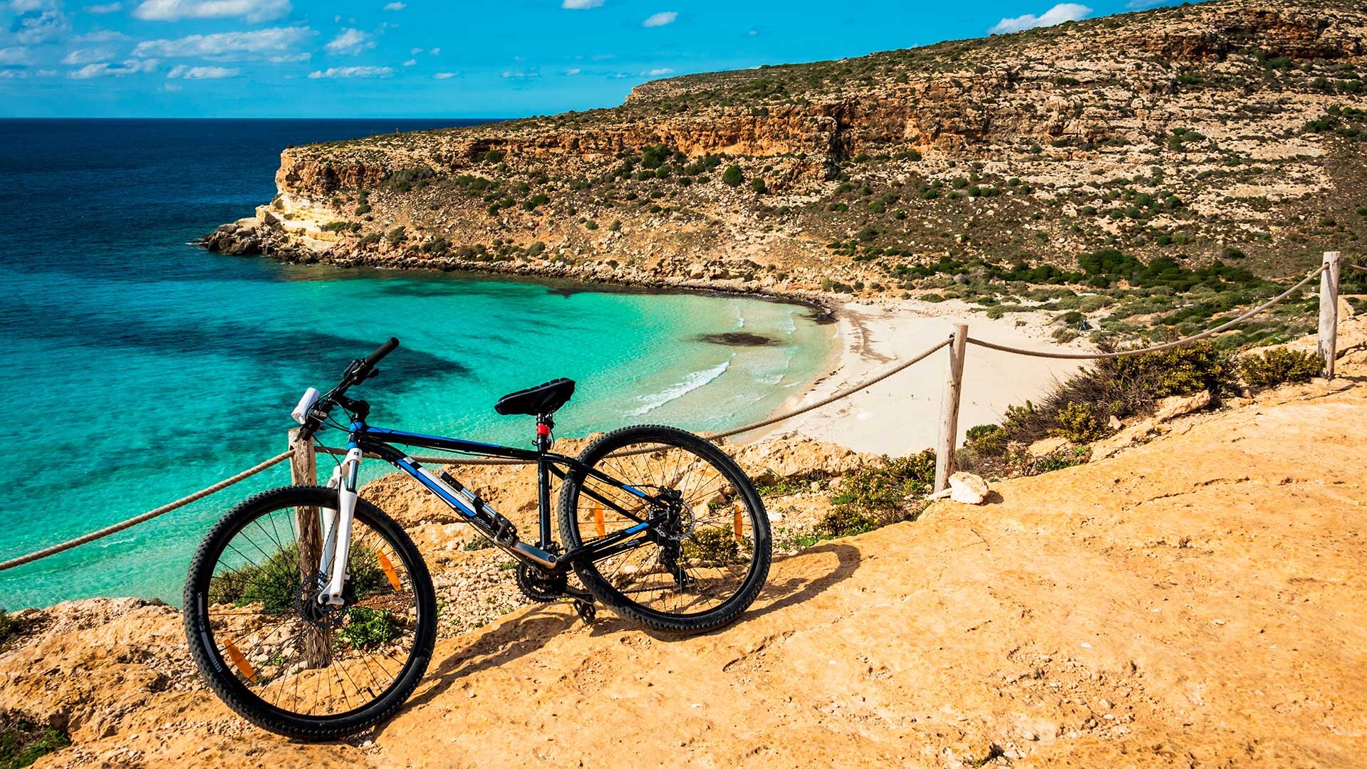 La pista ciclabile dello Stagnone di Marsala